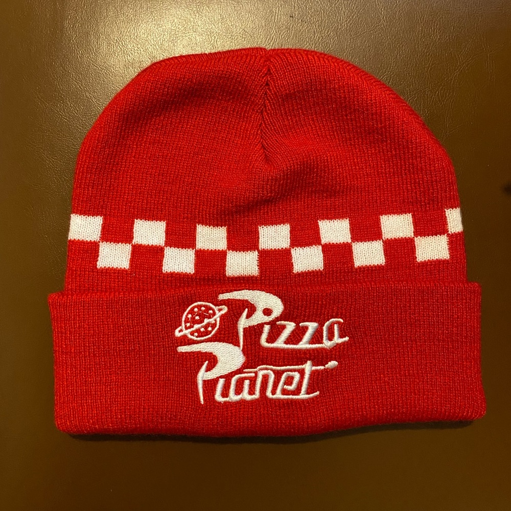 Disney Pixar Toy Story Pizza Planet Red Beanie 🍕🪐👽